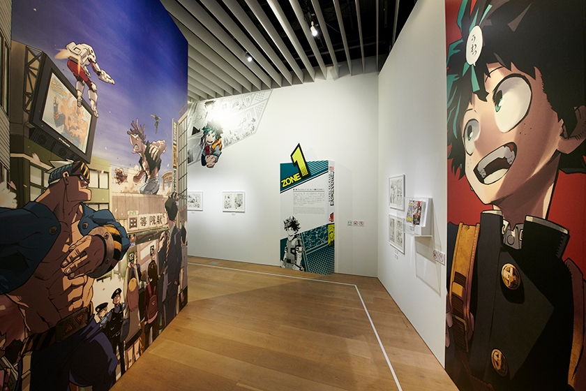 展覧会レポート 森アーツセンターギャラリー 僕のヒーローアカデミア展 Drawing Smash 六本木未来会議 デザインとアートと人をつなぐ街に